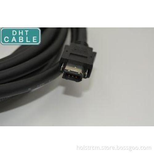 1394A Cable Latch Type 6pin IEEE400 Machine Vision Cables f